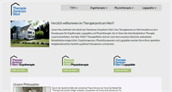 Desktop Screenshot of ergotherapie-werl.de