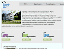 Tablet Screenshot of ergotherapie-werl.de
